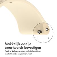 imoshion Siliconen sportbandje met gesp - Universeel 20 mm aansluiting - Beige