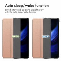 imoshion Trifold Bookcase Xiaomi Pad 6 / 6 Pro - Rosé Goud