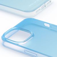 iDeal of Sweden Clear Case iPhone 14 - Light Blue