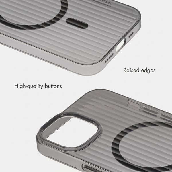 Accezz Lite Case with MagSafe | Fluted | Apple iPhone 14 - Black