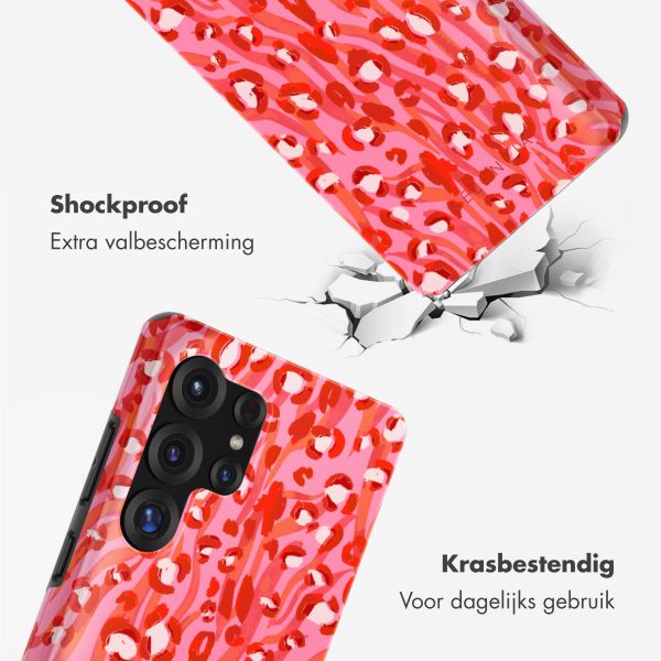 Selencia Vivid Tough Backcover Samsung Galaxy S25 Ultra - Wild Spots Lipstick