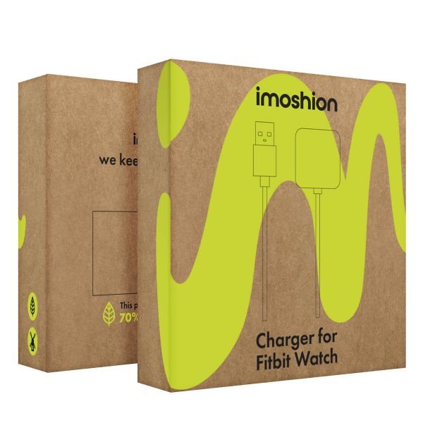 imoshion USB-A oplaadkabel Fitbit Versa 4 / Versa 3 / Sense 2 / Sense - 1 meter