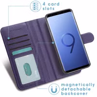 imoshion Luxe Portemonnee Samsung Galaxy S9 - Paars