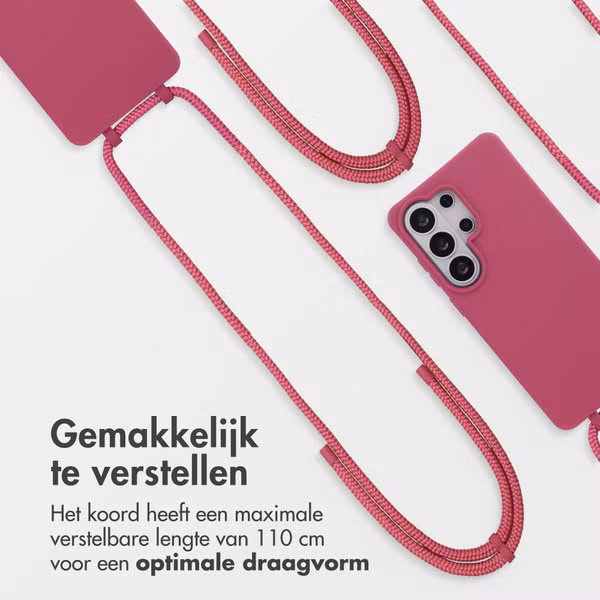 imoshion Color Backcover met afneembaar koord met MagSafe Samsung Galaxy S26 Ultra - Raspberry