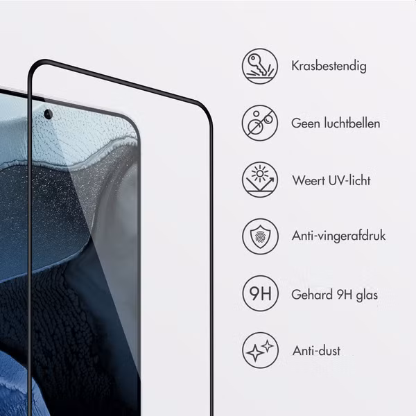 Accezz Gehard Glas Screenprotector + Applicator Google Pixel 11 Pro