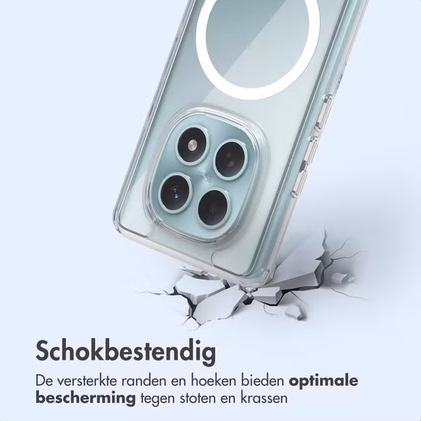 imoshion Protective Backcover met MagSafe Xiaomi Redmi Note 15 (4G) - Transparant