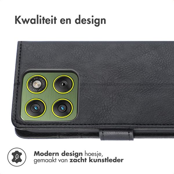 imoshion Luxe Bookcase Motorola Edge 70 - Zwart