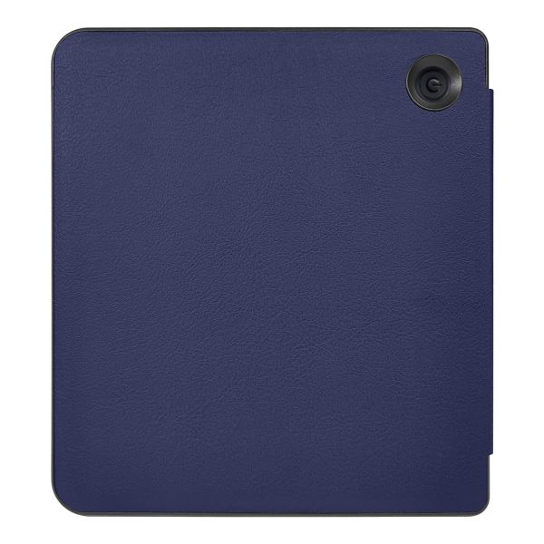 imoshion Slim Hard Case Bookcase Kobo Libra Colour - Donkerblauw