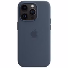 Apple Silicone Backcover MagSafe Apple iPhone 14 Pro - Storm Blue