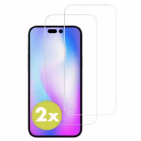 Accezz Gehard Glas Screenprotector 2-pack iPhone 14 Pro