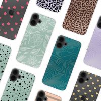 imoshion Design hoesje Apple iPhone 16 - Leaves Line-Art