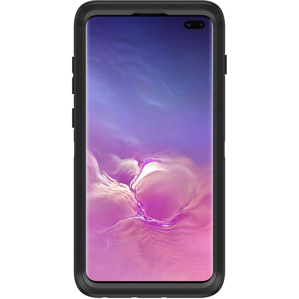 OtterBox Defender Rugged Backcover Samsung Galaxy S10 Plus - Zwart