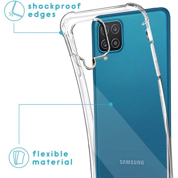 imoshion Backcover met koord Samsung Galaxy A12 - Zwart