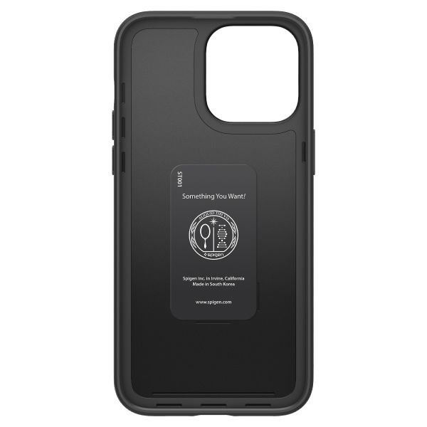 Spigen Thin Fit Backcover iPhone 14 Pro Max - Zwart