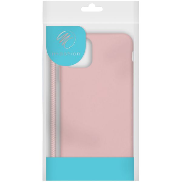 imoshion Color Backcover met afneembaar koord iPhone Xs / X - Roze