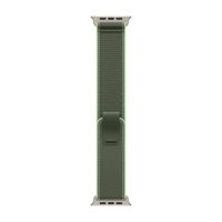Apple Trail Loop Band Apple Watch Series 1 t/m 11 / SE / Ultra (44/45/46/49 mm) - Maat M/L - Neon / Green Natural Titanium