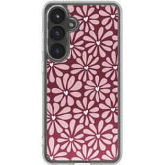 imoshion Design hoesje Samsung Galaxy S24 FE - Bloom Love Blush