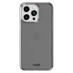 Holdit Glitter Case Apple iPhone 15 Pro - Zwart