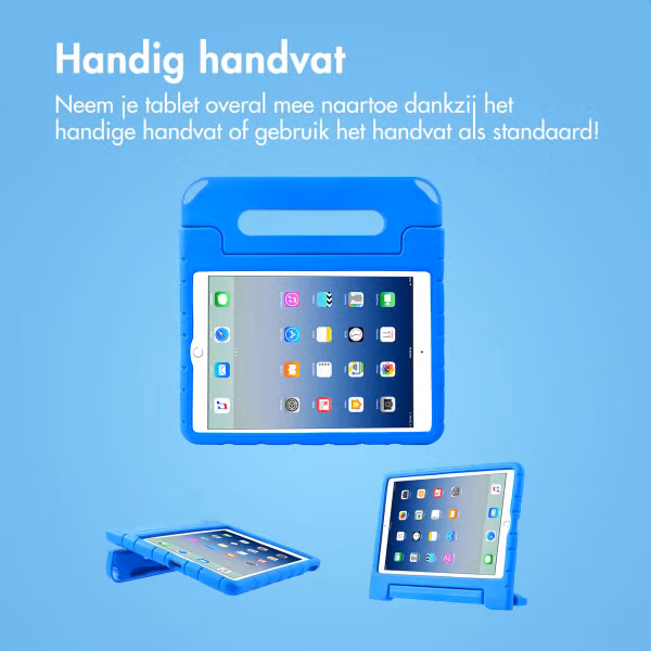 imoshion Kidsproof tablethoes met afneembare dolls Apple iPad 9 (2021) 10.2 inch / iPad 8 (2020) 10.2 inch / iPad 7 (2019) 10.2 inch - Blauw