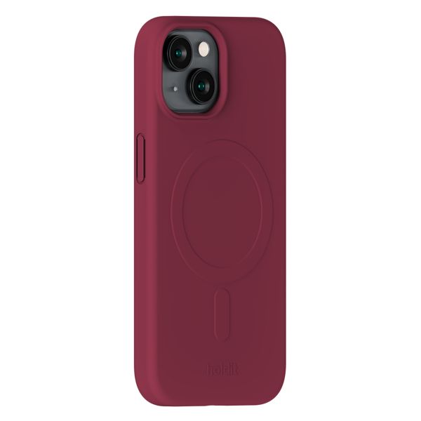 Holdit Soft MagSafe Case Apple iPhone 13/14/15/16e - Red Velvet