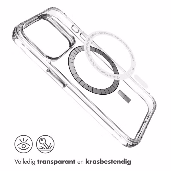 imoshion Rugged Air MagSafe Case Apple iPhone 15 Pro Max - Transparant