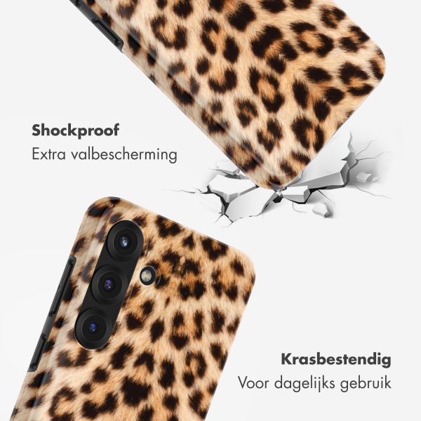 Selencia Vivid Backcover met MagSafe Samsung Galaxy S25 - Wild Leo
