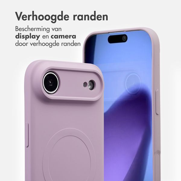 imoshion Color Backcover met MagSafe Apple iPhone Air - Paars