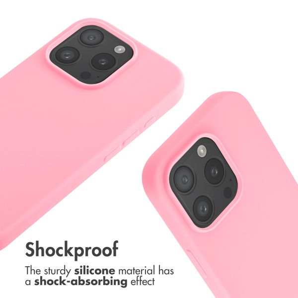 imoshion Silicone Case with Strap Apple iPhone 16 Pro - Pink