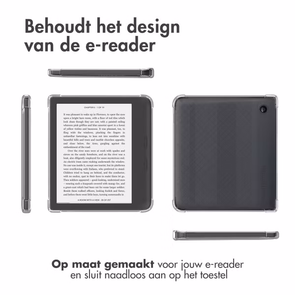 imoshion Clear Backcover Kobo Libra Colour - Transparant