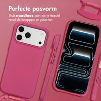 imoshion Color Backcover met afneembaar koord met MagSafe Apple iPhone 17 Pro - Raspberry