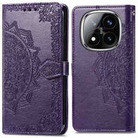 imoshion Mandala Bookcase Xiaomi Redmi Note 14 Pro (5G) - Paars