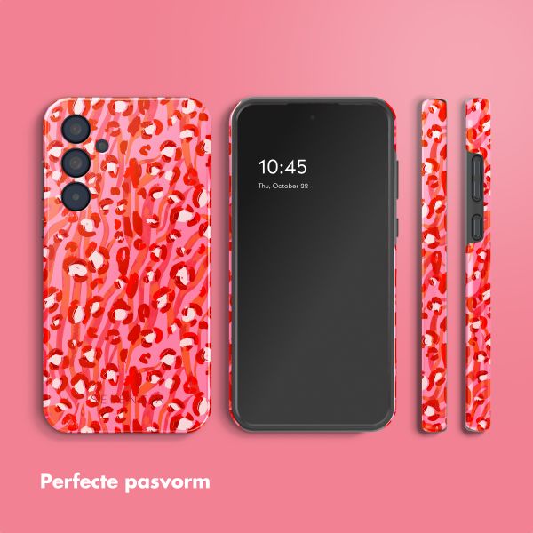 Selencia Vivid Tough Backcover Samsung Galaxy A35 - Wild Spots Lipstick