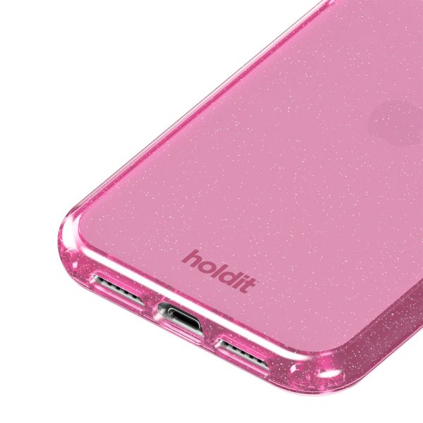 Holdit Glitter Case Apple iPhone 11 / Xr - Roze
