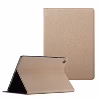 Selencia Riva Bookcase Samsung Galaxy Tab A9 Plus - Beige