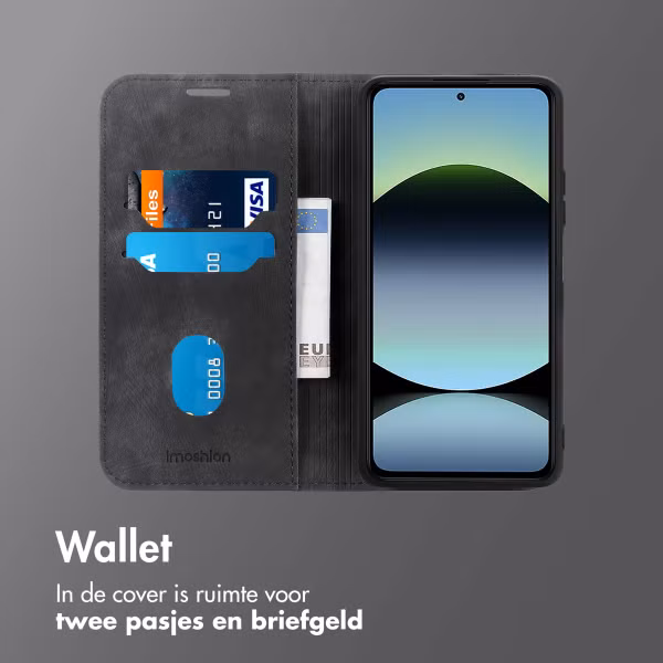 imoshion Slim Bookcase Xiaomi Redmi Note 14 (5G) - Zwart