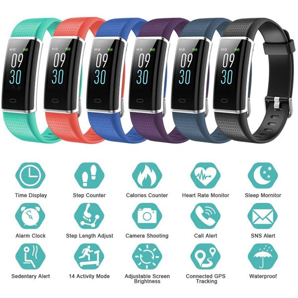 Lintelek Connected Activity tracker - Blauw