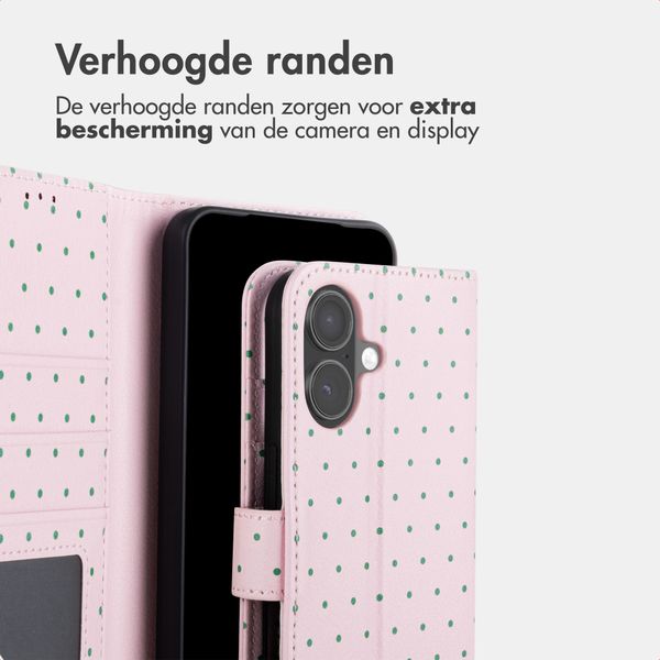 imoshion Design Bookcase Apple iPhone 16 - Happy Dots
