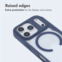 imoshion Transparent Bookcase with MagSafe Apple iPhone 17 Pro - Blue