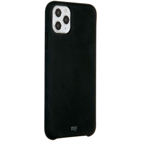 My Jewellery Silicone Backcover iPhone 11 Pro Max - Zwart