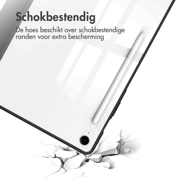 imoshion Trifold Hardcase Bookcase Samsung Galaxy Tab S10 FE Plus - Zwart