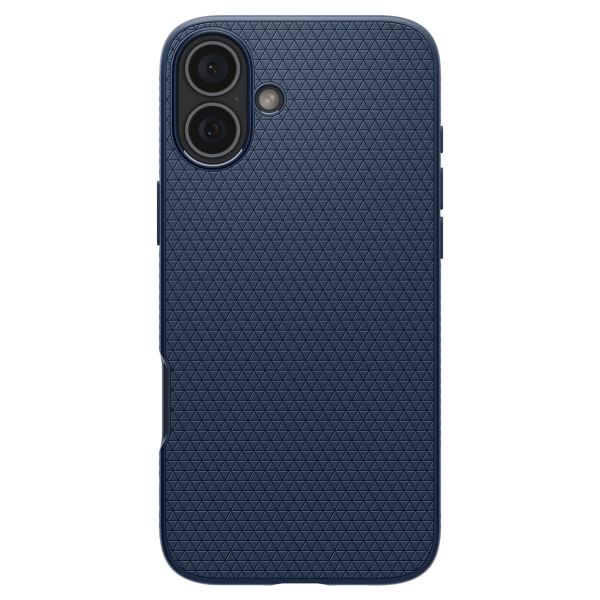 Spigen Liquid Air™ Backcover iPhone 16 - Navy Blue