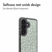 imoshion Design hoesje Samsung Galaxy S26 - Smoke Green Flowers