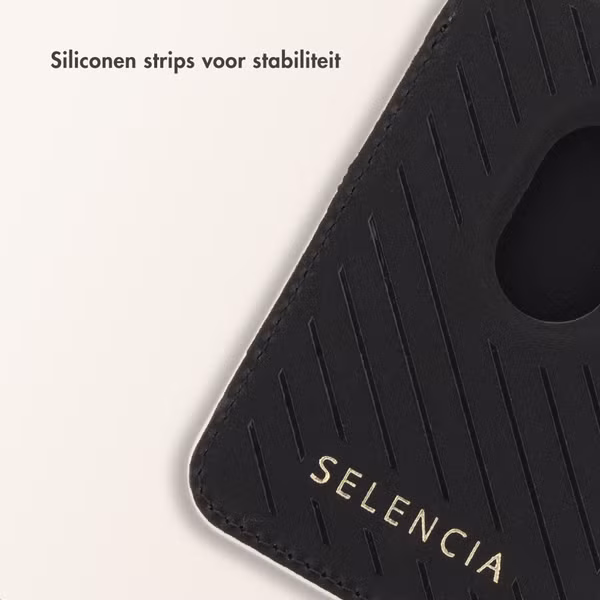 Selencia Sabi Pashouder met MagSafe - Soft Ivory