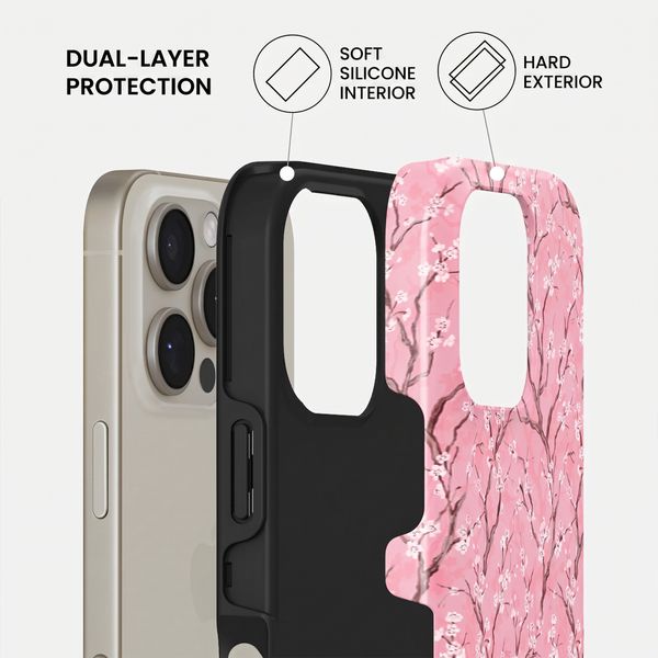 Burga Tough Back Cover with MagSafe Apple iPhone 16 Pro - Sakura