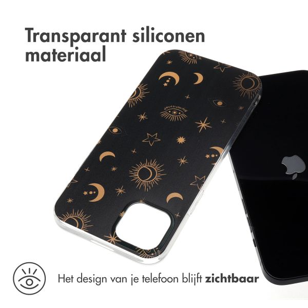 imoshion Design hoesje iPhone 15 Plus - Sky Black