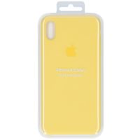 Apple Silicone Backcover Apple iPhone Xs Max - Canary Yellow