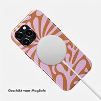 Selencia Vivid Backcover met MagSafe Apple iPhone 16 Pro Max - Modern Bloom Pink