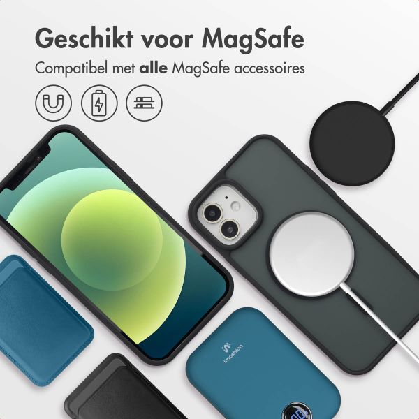 imoshion Color Guard Backcover met MagSafe iPhone 12 (Pro) - Zwart