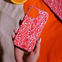 Selencia Vivid Backcover met MagSafe Apple iPhone 14 - Wild Spots Lipstick