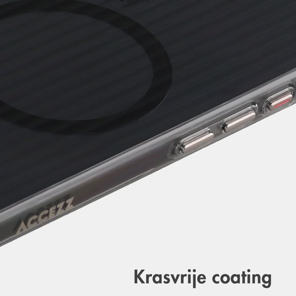 Accezz Lite Backcover met MagSafe | Fluted | Apple iPhone 17 - Zwart